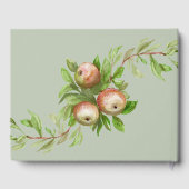 水色のリンゴと枝結婚類 ゲストブック (裏面)