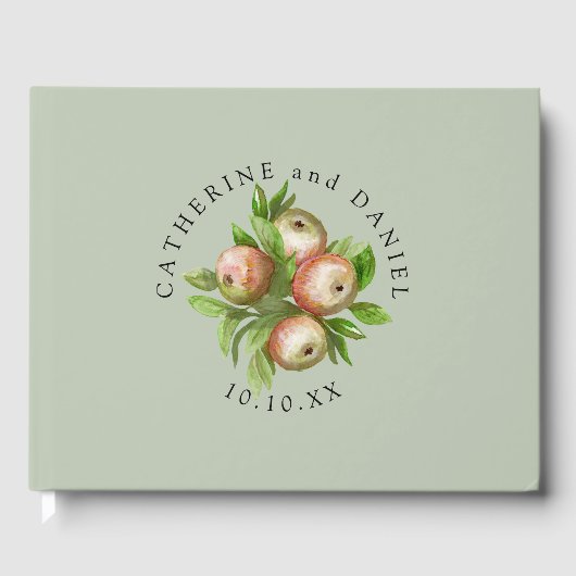 水色のリンゴと枝結婚類 ゲストブック (正面)