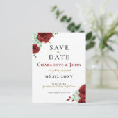 水色の多肉性のブルゴーニュ金ゴールドを保存 案内ポストカード (スタンド正面)