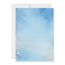 水色の夜星背景