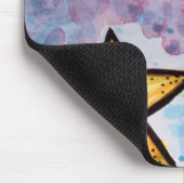 水色の夜星 マウスパッド (コーナー)