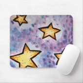 水色の夜星 マウスパッド (マウス)