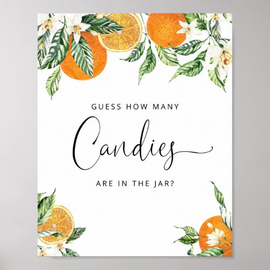 水色の小さなかわいこちゃんはキャンディーの数を推測 ポスター (正面)