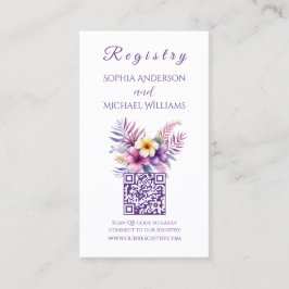 水色の島ロマンス – レジストリ – ハネムーン 名刺