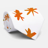 水色の星 – オレンジ ネクタイ (ロール)