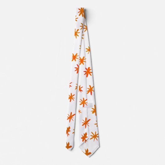 水色の星 – オレンジ ネクタイ (裏面)