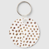 水色の星 – 琥珀 キーホルダー (裏面)