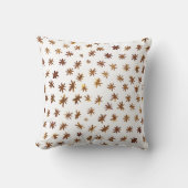 水色の星 – 琥珀 クッション (正面)