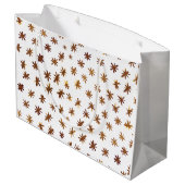 水色の星 – 琥珀 ラージペーパーバッグ (裏面アングル)