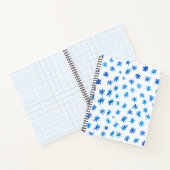 水色の星 – 青 ノートブック (内部)