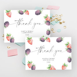 水色の果実 – 性別を明らかにしてくれてありがとう サンキューカード