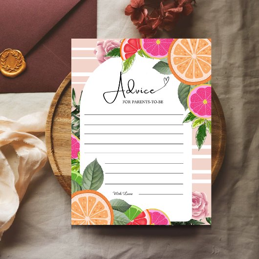 水色の柑橘系の果物は何個のかわいこちゃんを推測する エンクロージャーカード