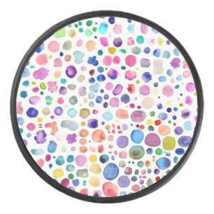 水色の染み アイスホッケーパック