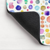 水色の染み マウスパッド (コーナー)