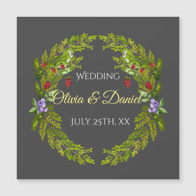 水色の森の果実と結婚キノコの水 (正面)