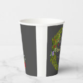 水色の森の果実と結婚キノコの水 紙コップ (右)