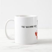 水色の森の鳥の放浪 コーヒーマグカップ (左)