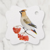 水色の森の鳥の放浪 フェイバータグ (裏面)