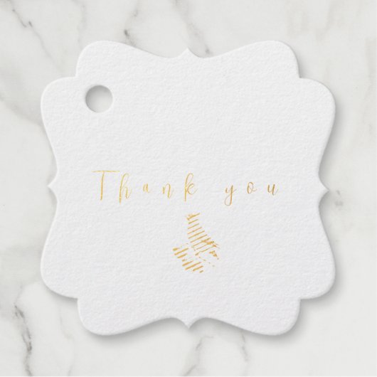 水色の森の鳥の放浪 フェイバータグ (正面)