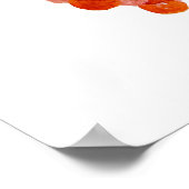 水色の森の鳥の放浪 ポスター (角)