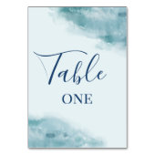 水色の氷色（青） テーブルナンバー (裏面)