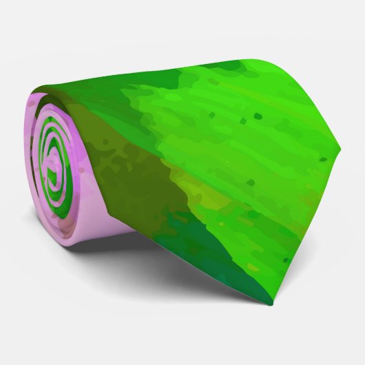 水色の滝、自然 ネクタイ (ロール)