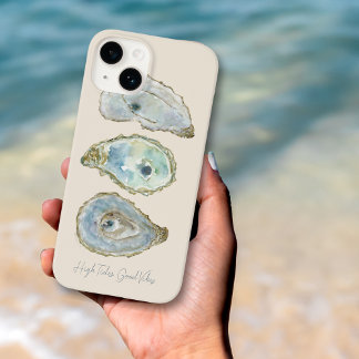 水色の牡蠣「高潮、良い雰囲気」 Case-Mate iPhone 14ケース