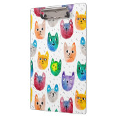 水色の猫や友人 クリップボード (左)