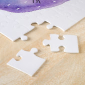 水色の猫や友人 ジグソーパズル (側面)