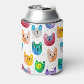 水色の猫や友人 缶クーラー (缶裏面)