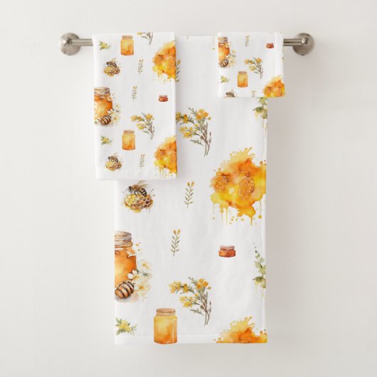 水色の甘い蜂蜜 バスタオルセット (インサイチュ)