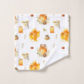 水色の甘い蜂蜜 バスタオルセット (ウォッシュタオル)