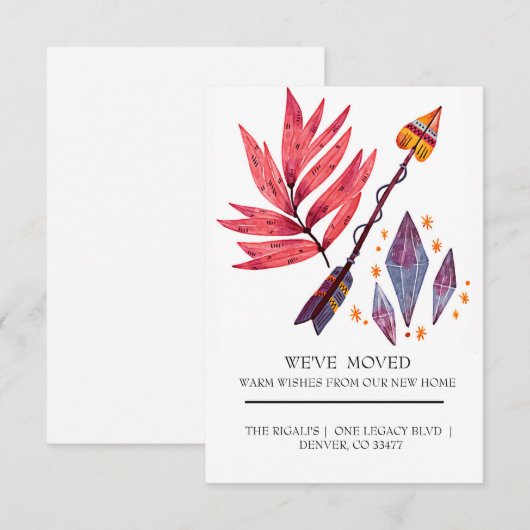 水色の矢印とダイヤモンド (正面/裏面)