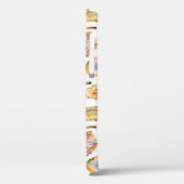 水色の秋の木、シームレスなパターン。 Case-Mate iPhoneケース (裏面 / 左)