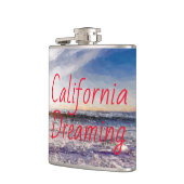 水色の絵画-カリフォルニアに夢を見ること フラスク (左)