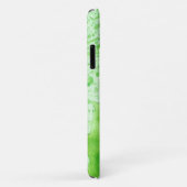 水色の緑のテクスチャ背景iPhoneケース Case-Mate iPhoneケース (裏面/右)