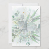 水色の緑 | 結婚s 招待状 (裏面)