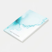 水色の背景（青） ポストイット (アングル)