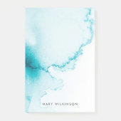 水色の背景（青） ポストイット (正面)