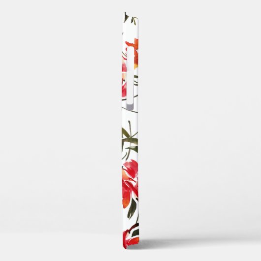 水色の花、手描きのシームレスなパターン。 Case-Mate iPhoneケース (裏面 / 左)