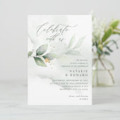 水色の葉、オリーブグリーンと金ゴールド結婚ズ (スタンド正面)