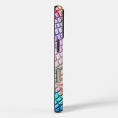 水色の蛇皮 Case-Mate iPhoneケース (裏面 / 右)