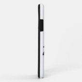 水色の蝶 Case-Mate iPhoneケース (裏面/右)