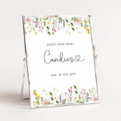 水色の野花はキャンディーの数を推測する ポスター