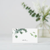 水色の離れ座席表 – フラット プレイスカード (スタンド正面)