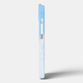 水色の雲と空の背景 Case-Mate iPhoneケース (裏面 / 左)