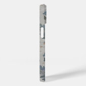 水色の電話ケース Case-Mate iPhoneケース (裏面 / 右)