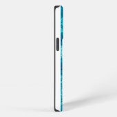 水色の青いヒトデ iPhoneケース (右側面)