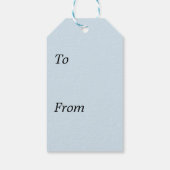 水色の青と緑の鳥2羽 ギフトタグ (裏面)