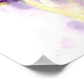 水色の静物生活 ポスター (角)